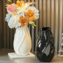 Axyaa Ins-Style Ceramic Vase Ornaments for Living Room & Dining Table Decor