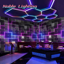 Axyaa Hexagon RGB Stage Light: Multiform Remote Control Special Effect Lighting
