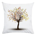 Axyaa Tree Pattern Office Chair Cushion Cover