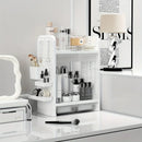 Axyaa Desktop Organizer with Drawers, Book Storage Shelf & Pen Cup Holders