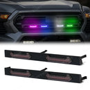 Axyaa Toyota Tacoma SR5 2024 Front Grille RGBW LED Warning Daytime Running Lights