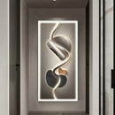 Axyaa Modern Luminous Mural Wall Lamp for High-end Entrance Decoration