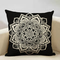Axyaa Hamsa Cushion Cover, Mandala Sofa Pillow Case, 45x45cm