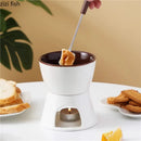 Axyaa Ceramic Chocolate Ice Cream Hotpot Stove - Creative Tableware for Cheese & Chocolate