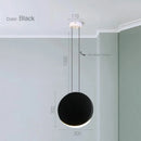 Axyaa Moon Crescent LED Chandelier for Dining Room and Kitchen Island