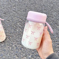 Axyaa Bow Water Bottle With Straw 400/600ml Tumbler - BPA Free