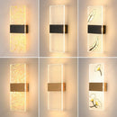 Axyaa LED Acrylic Wall Lamp: Modern Decorative Lighting for Bedroom, Corridor, Staircase