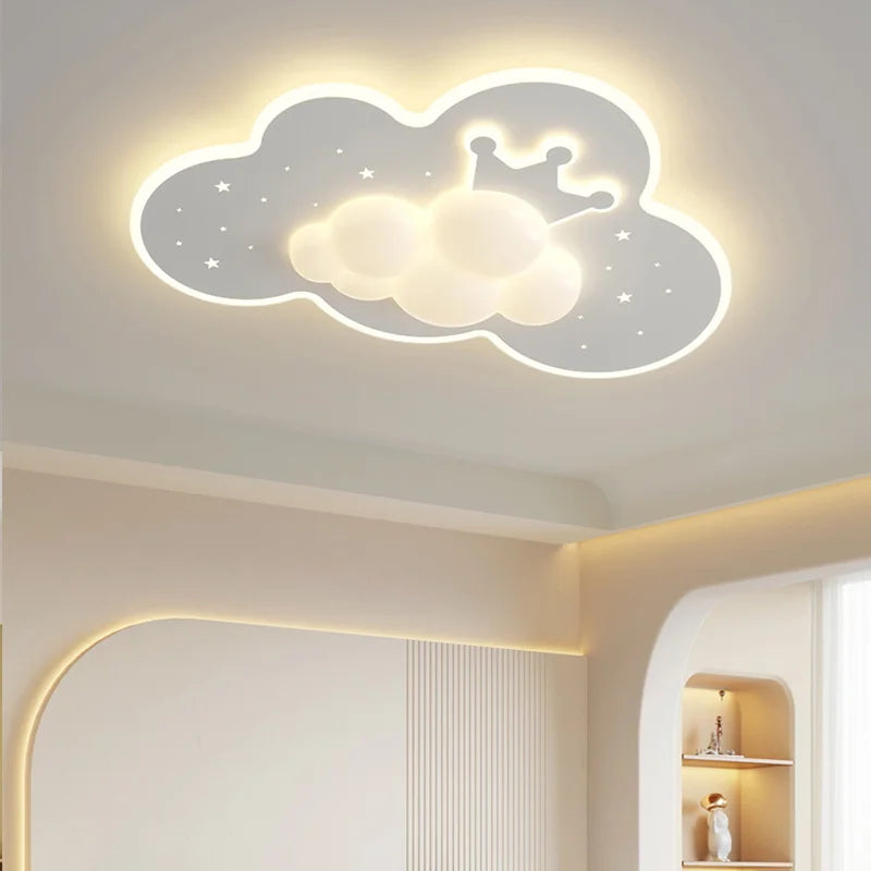 Axyaa Bubble LED Ceiling Light - Bedroom Decor Chandelier for Girl's Room