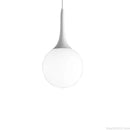 Axya Glass Ball Pendant Lights LED Chandelier for Living Room Decor