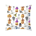 Axyaa Horror Pattern Polyester Pillowcase for Home Festival Decor