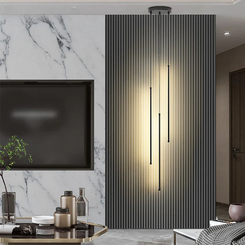 Axyaa Modern LED Pendant Light for Home Living Spaces