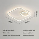 Axyaa Square LED Ceiling Lamp Dimmable Bedroom Living Room Lights