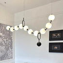 Axyaa Modern Chandelier Pendant Lamp for Dining Room Lighting