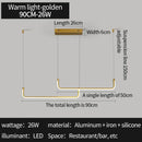 Axyaa Gold Pendant Light: Modern, Energy-Efficient, Adjustable for Dining Room
