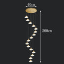 Axyaa Modern LED Chandeliers for Dining Room | Pendant Lights for Ceiling | Indoor Lighting