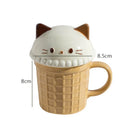 Axyaa Kawaii Animal Ceramic Mug - 350ml