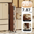 Axyaa Vintage Slim Storage Cart with Drawers for Kitchen/Bathroom/Living Room