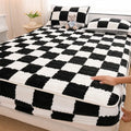 Axyaa Winter Fleece Mattress Protector Set
