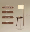 Axyaa Nordic Wood Floor Lamp with Giraffe Design - LED Standing Lamp for Living Room
