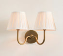 Axyaa Vintage Wrought Iron LED White Wall Lamp for Bedroom, Living Room, Hotel
