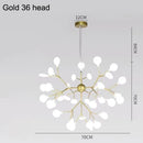 Axyaa Firefly Nordic Chandelier Pendant Lamp, Modern LED Lights for Home Decor