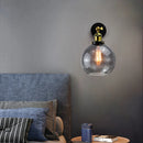 Axya Vintage Loft Style Wall Light Glass Iron Art Edison LED Fixtures