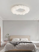 Axya Cloud Living Room Ceiling Lamp – Simple Designer Bedroom & Restaurant Light