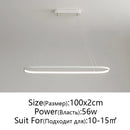 Axyaa Minimalism Line LED Pendant Light for Living Room, Dining Room, Bedroom