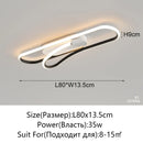 Axyaa LED Bedroom Ceiling Light – Modern Minimalist Porch Lamp