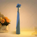 Axyaa Slim USB Rechargeable LED Desk Lamp - Tricolored, Portable, Dimmable