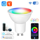 Axyaa Smart GU10 WiFi Light Bulb 9W RGB 2700K-6500K Alexa Google Home