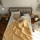 Axyaa Summer Queen Quilt: Soft & Breathable 100% Cotton Blanket for Bed