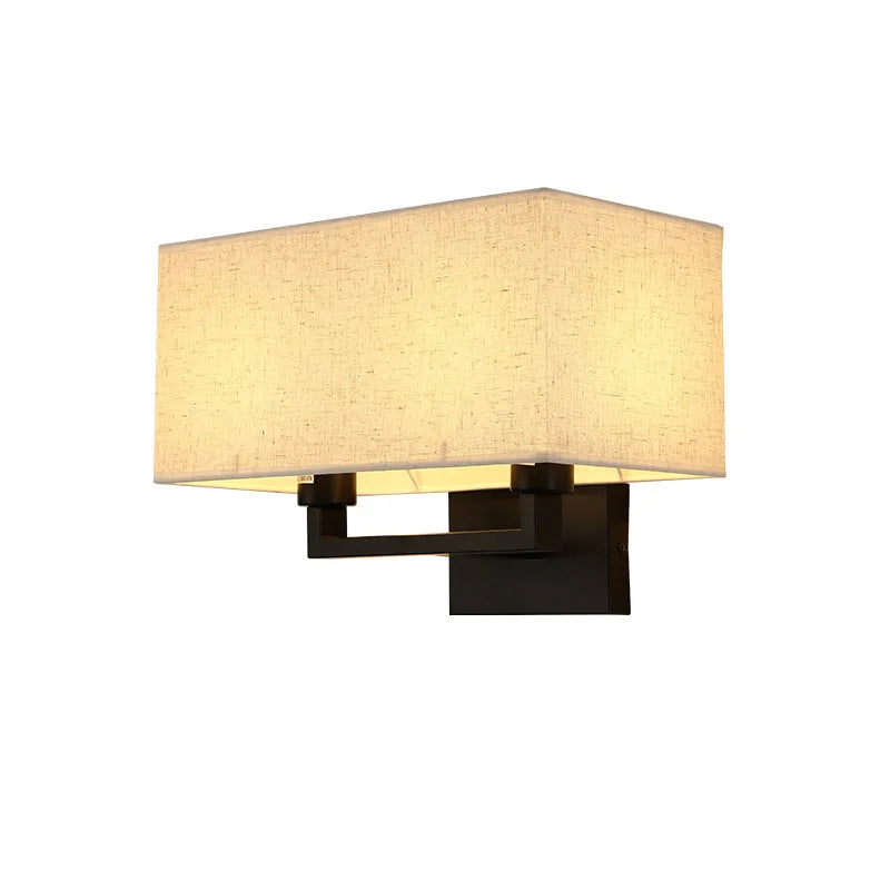 Axyaa Simple Double Head Wall Lamp for Bedroom and Hotel Decor