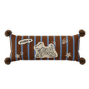 Axyaa Retro Dog Pillow for Head, Sofa, Bed, Lumbar, Leg Support