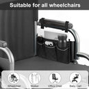 Axyaa Wheelchair Armrest Storage Bag - Large Capacity Organizer