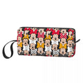 Axyaa Minnie Mouse Makeup Bag Cosmetic Pouch - Cute Cartoon Merch for Girl Woman