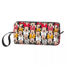 Axyaa Minnie Mouse Makeup Bag Cosmetic Pouch - Cute Cartoon Merch for Girl Woman