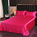 Axyaa Silk Summer Quilt & Printed Tencel Sheet Set - High-End Sleep Essentials