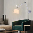 Axyaa Nordic Industrial Wall Lamp Swing Arm Study Reading Light E27