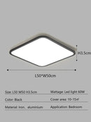 Axyaa Modern Minimalist LED Ceiling Light for Living Room and Bedroom