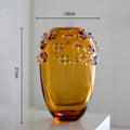 Axyaa Crystal Gemstone Hydroponics Terrarium Vase