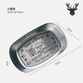 Axyaa American Style Tin Plate for Outdoor Dining and Camping