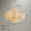 Axyaa French Silk Chandelier for Retro Master Bedroom and Dining Room Lighting Fixtures