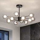 Axyaa Modern LED Chandelier Pendant Ceiling Light for Indoor Dining Room