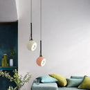 Axyaa Magnetic LED Pendant Light: Nordic Style Sphere for Bedroom, Living Room & Restaurant