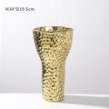 Axyaa Electroplated Ceramic Vase for Stylish Flower Arrangements