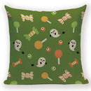 Halloween Demon Cushion Cover for Festive Home Decor by Axyaa