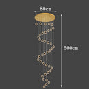 Axyaa Crystal Chandelier Pendant Light for Living Room and Bedroom