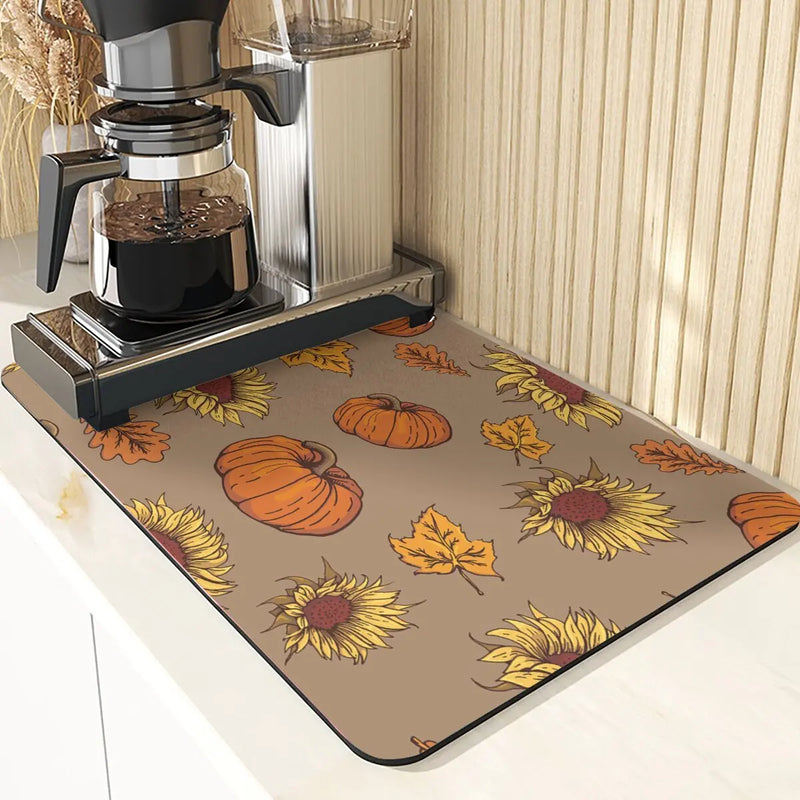 Axyaa Witchy Silicone Dish Drying Mat