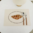 Axyaa Nordic Leather Dinner Mats Heat Insulation Home Decoration Table Placemat